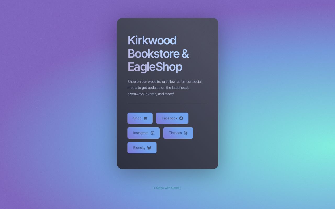 Kirkwood Bookstore &